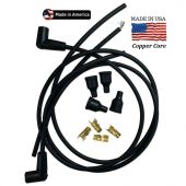 Spark plug wire set - John Deere Tractor 2 Cyl - USA Made Premium Copper Core